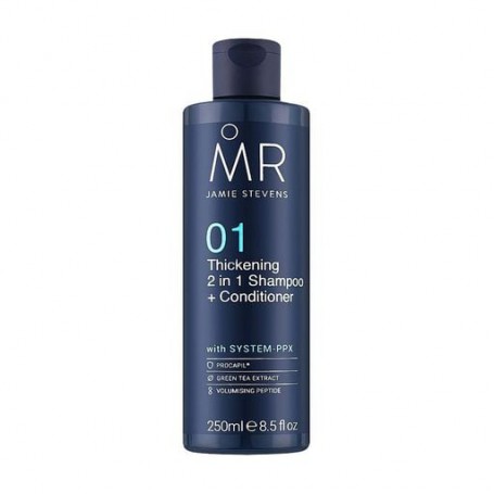 Мужской шампунь-кондиционер для волос Mr. Jamie Stevens 01 Thickening 2 In 1 Shampoo + Conditioner, 250 мл