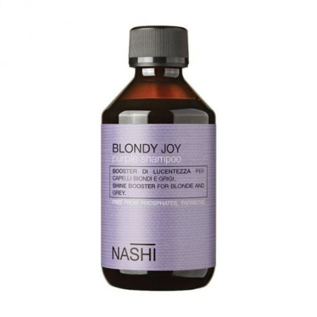 Пурпурный шампунь для волос Nashi Argan Blondy Joy Purple Shampoo, 250 мл