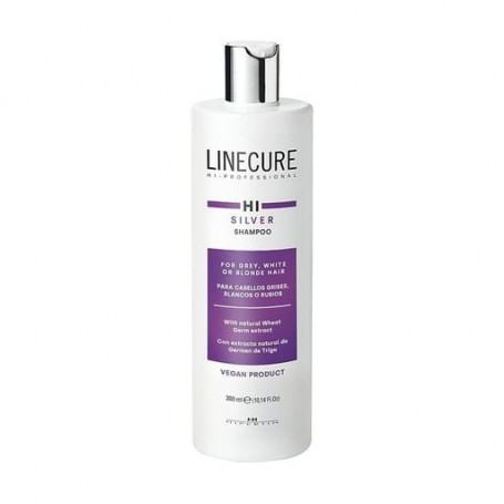 Шампунь Hipertin Linecure Vegan Silver Shampoo для светлых и окрашенных волос, 300 мл
