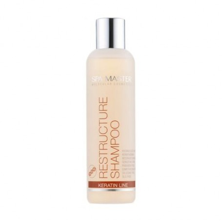 Реструктурирующий шампунь для волос Spa Master Keratin Line Restructure Shampoo с кератином, 200 мл