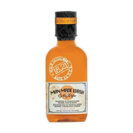Мужской шампунь, гель для душа и кондиционер 3 в 1 18.21 Man Made Wash, Noble Oud, 100 мл