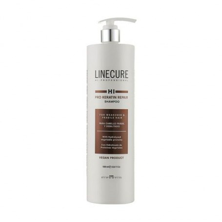 Восстанавливающий шампунь для волос Hipertin Linecure Vegan Pro Keratin Repair, 1 л