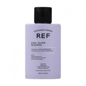 Шампунь с антижелтым эффектом REF Cool Silver Shampoo для светлых, обесцвеченных и седых волос, 100 мл