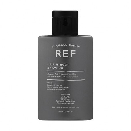 Мужской шампунь-гель для душа 2 в 1 REF Hair & Body Shampoo, 100 мл