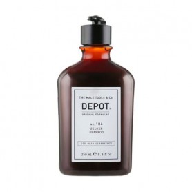 Мужской шампунь Depot 104 Silver Shampoo для седых и светлых волос, 250 мл