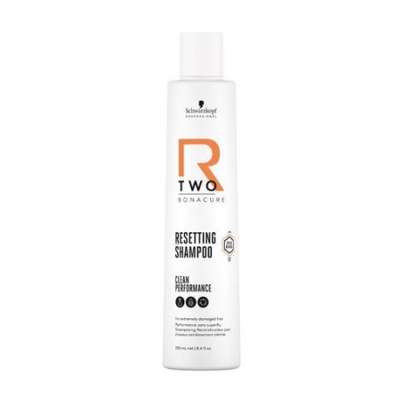 Восстанавливающий шампунь Schwarzkopf Professional Bonacure R-TWO Resetting Shampoo для очень поврежденных волос, 250 мл