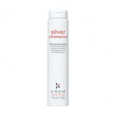 Шампунь для волос Krom Silver Shampoo против желтизны, 250 мл