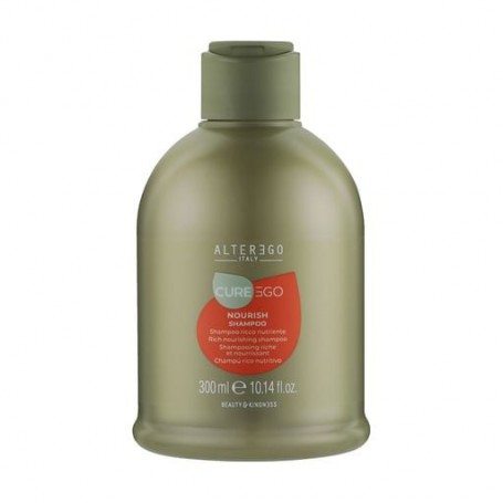 Шампунь Alter Ego CureEgo Nourish Shampoo для поврежденных и ломких волос, 300 мл