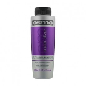 Шампунь Osmo Super Silver No Yellow Shampoo против желтизны, для осветленных и седых волос, 300 мл