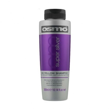 Шампунь Osmo Super Silver No Yellow Shampoo против желтизны, для осветленных и седых волос, 300 мл