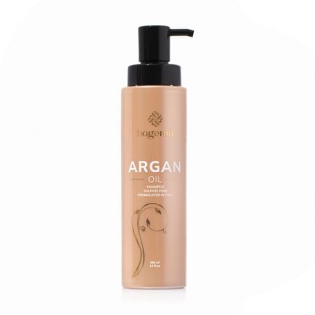 Шампунь для волос Bogenia Argan Oil Shampoo с аргановым маслом, 400 мл