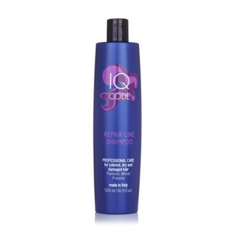 Восстанавливающий шампунь для волос IQ code Repair Line Shampoo, 500 мл