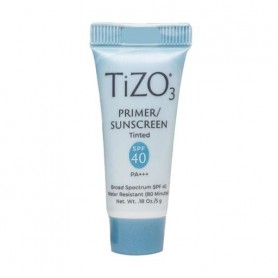Минеральный солнцезащитный крем-праймер для лица TiZO 3 Facial Primer/Sunscreen Tinted SPF 40 PA+++ с оттенком, 5 г