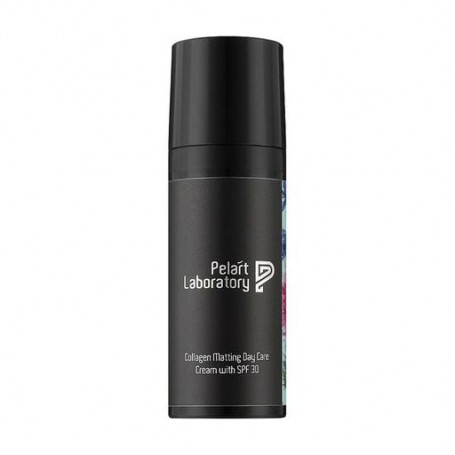 Дневной матирующий крем для лица Pelart Laboratory Collagen Matting Day Care Cream With SPF 30 с тоном, 50 мл