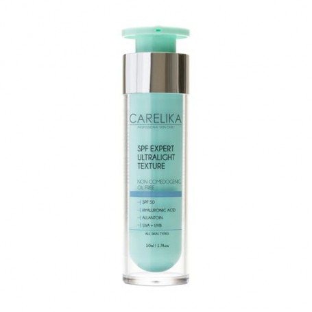 Солнцезащитный крем для лица Carelika SPF Expert Ultralight Texture, SPF 50, 50 мл