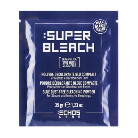 Осветляющая пудра Echosline Super Bleach синяя, без силиконов, 35 г