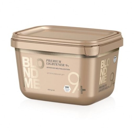 Обесцвечивающий бондинг-порошок для волос Schwarzkopf Professional BlondMe Premium Lightener 9+, 450 г