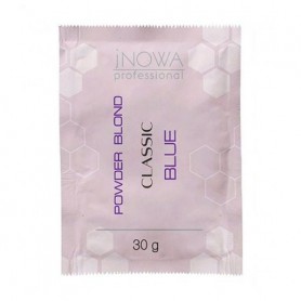 Осветляющая пудра для волос jNOWA Professional Blond Classic Powder Lightener с антижелтым эффектом, синяя, 30 г