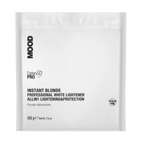 Пудра для обесцвечивания волос Mood Instant Blonde White Lightener Белая, 500 г