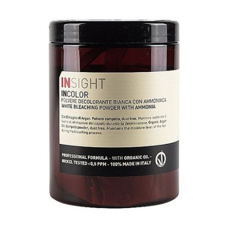 Белый обесцвечивающий порошок для волос Insight Incolor White Bleaching Powder With Ammonia с аммиаком, 500 г