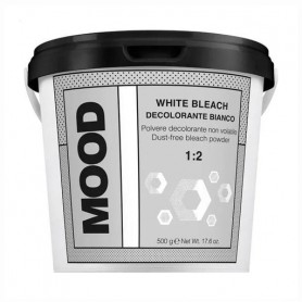 Обесцвечивающая пудра для волос Mood White Bleach 1:2, 500 г
