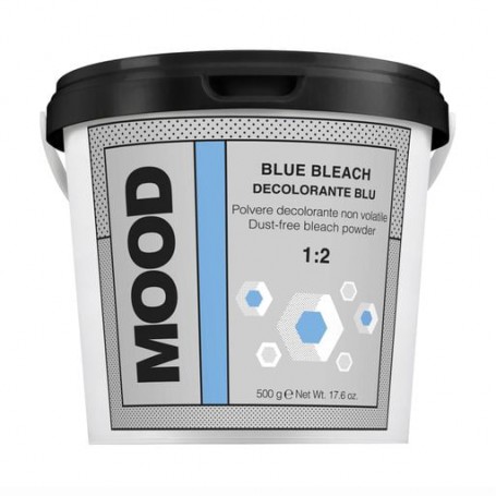 Обесцвечивающая пудра для волос Mood Blue Bleach 1:2, 500 г