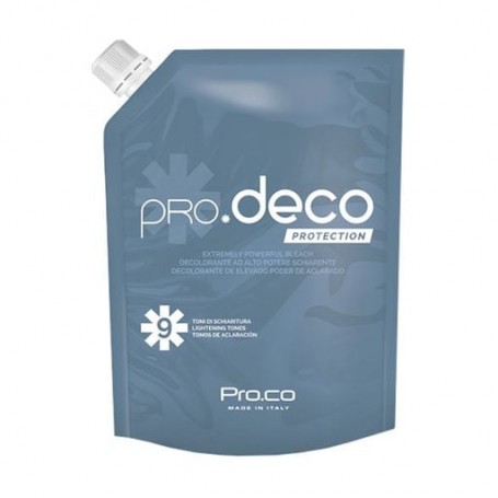 Осветляющая пудра для волос Pro.co Pro.Deco Extremely Powerful Bleach, 500 г