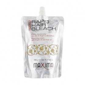 Обесцвечивающий крем для волос Maxima Professional Rapid Hair Bleach Cream с маслом арганы и асаи, 500 мл
