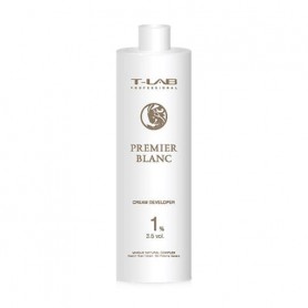 Крем-проявитель T-LAB Professional Premier Blanc Cream Developer 1%, 1 л