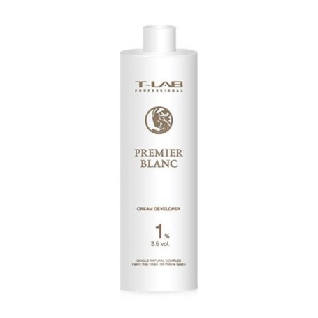 Крем-проявитель T-LAB Professional Premier Blanc Cream Developer 1%, 1 л