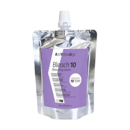 Обесцвечивающий крем KayPro AntiYellowGigs Bleaching Cream с активированным углем, до 10 тонов, 250 г