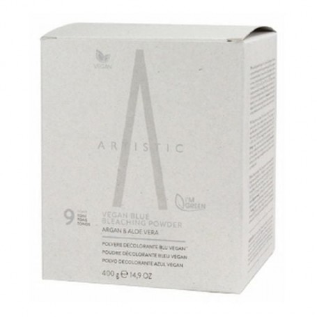 Порошок для осветления волос Artistic Hair Vegan Blue Bleaching Powder 9 тонов, 400 г