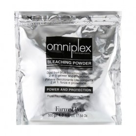Обесцвечивающий порошок 2 в 1 для волос FarmaVita Omniplex Bleaching Powder, Blue, 500 г