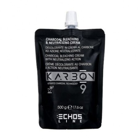Осветляющий крем для волос Echosline Charcoal Bleaching & Neutralizing Cream с углем, 500 г