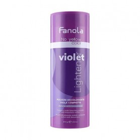 Пудра для осветления волос Fanola No Yellow Violet Lightener Powder фиолетовая, 450 г