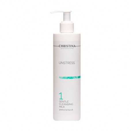 Нежное очищающее молочко для лица Christina Unstress 1 Gentle Cleansing Milk, 300 мл