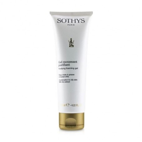 Очищающий гель-мусс для лица Sothys Purifying Foaming Gel для жирной и комбинированной кожи, с экстрактом ириса, 125 мл