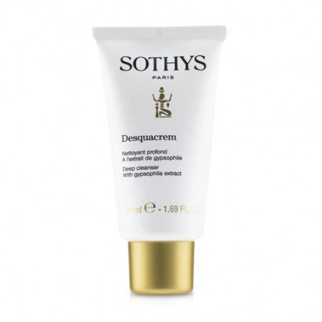 Отшелушивающий крем для лица Sothys Deep Cleanser для глубокой очистки, экстрактом гипсофилы, 50 мл