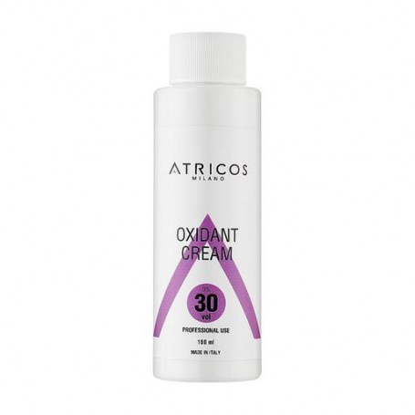 Крем-оксидант для краски Atricos Milano Oxidant Cream 30 Vol, 9 %, 100 мл