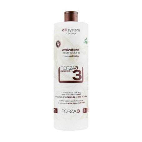 Мягкий крем-активатор для краски Punti Di Vista Oil System Concept Color Oil Oxi Emulsion Forza, 3 (30 Vol), 125 мл