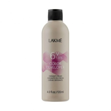 Крем-окислитель для окрашивания волос Lakme Color Developer 6 Vol 1.8%, 120 мл