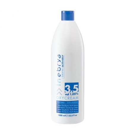 Крем-окислитель Inebrya Bionic Activator Oxycream Сапфир-коллаген 3.5 Vol 1.05%, 1 л