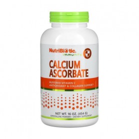 Аскорбат кальция NutriBiotic Immunity Calcium Ascorbate в порошке, 454 г
