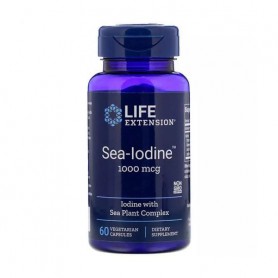 Морской йод Life Extension Sea-Iodine 1000 мкг, 60 капсул