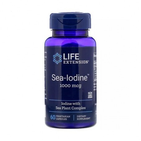Морской йод Life Extension Sea-Iodine 1000 мкг, 60 капсул