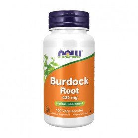 Корень лопуха NOW Foods Burdock Root 430 мг, 100 капсул
