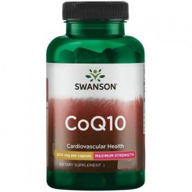 Коэнзим Swanson CoQ10 Maximum Strength 200 mg 30 Caps (920049)