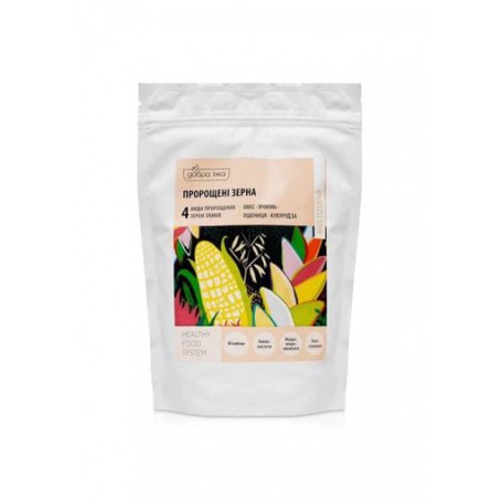 Пророщенные зерна пшеницы овса ячменя и кукурузы 300 г Добрая Еда Choice (1440951)