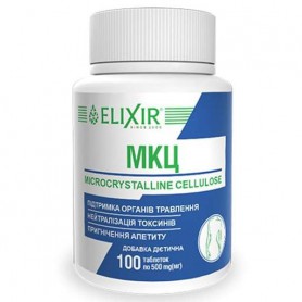 Комплекс для пищеварения Elixir Microcrystalline Cellulose 100 Tabs (1263603)