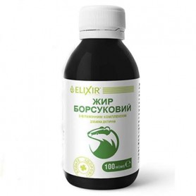 Комплекс для профилактики дыхательной системы Elixir Жир Барсучий с Витаминным Комплексом 100 мл (1261809)